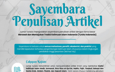 Kemenag Gelar Sayembara Artikel Jurnal Turasia: Merawat Tradisi Keilmuan Islam Indonesia